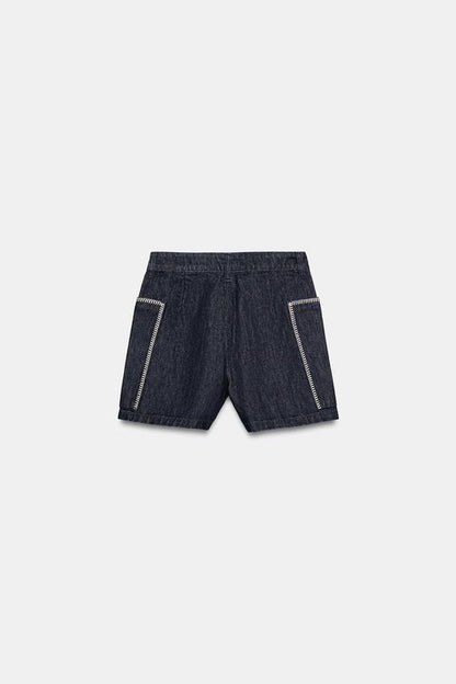 Short Z1975 brodé