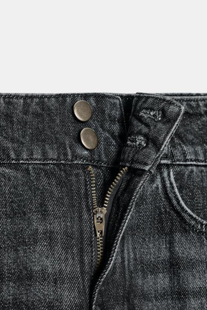 Jean Z1975 à jambe large taille haute