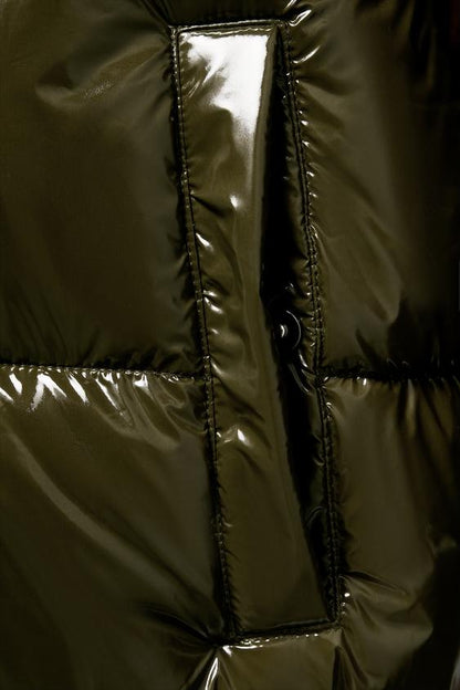 Anorak effet brillant déperlant coupe-vent