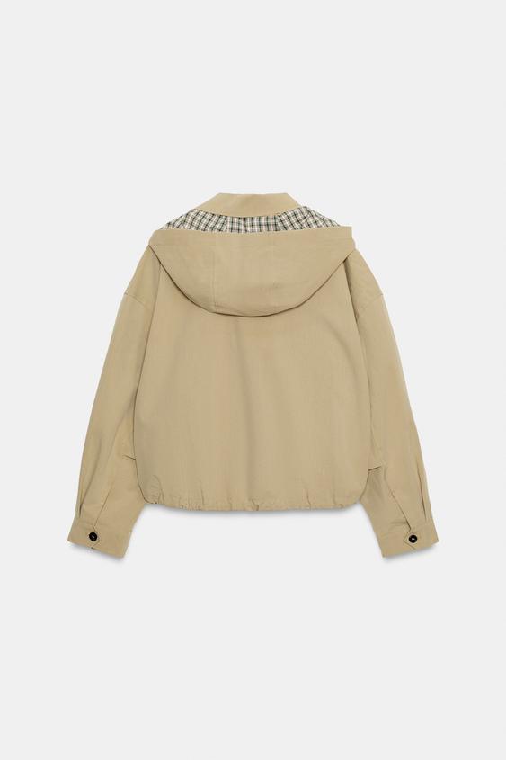 Blouson à capuche amovible