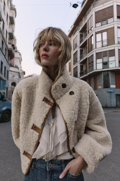 Blouson réversible double-face