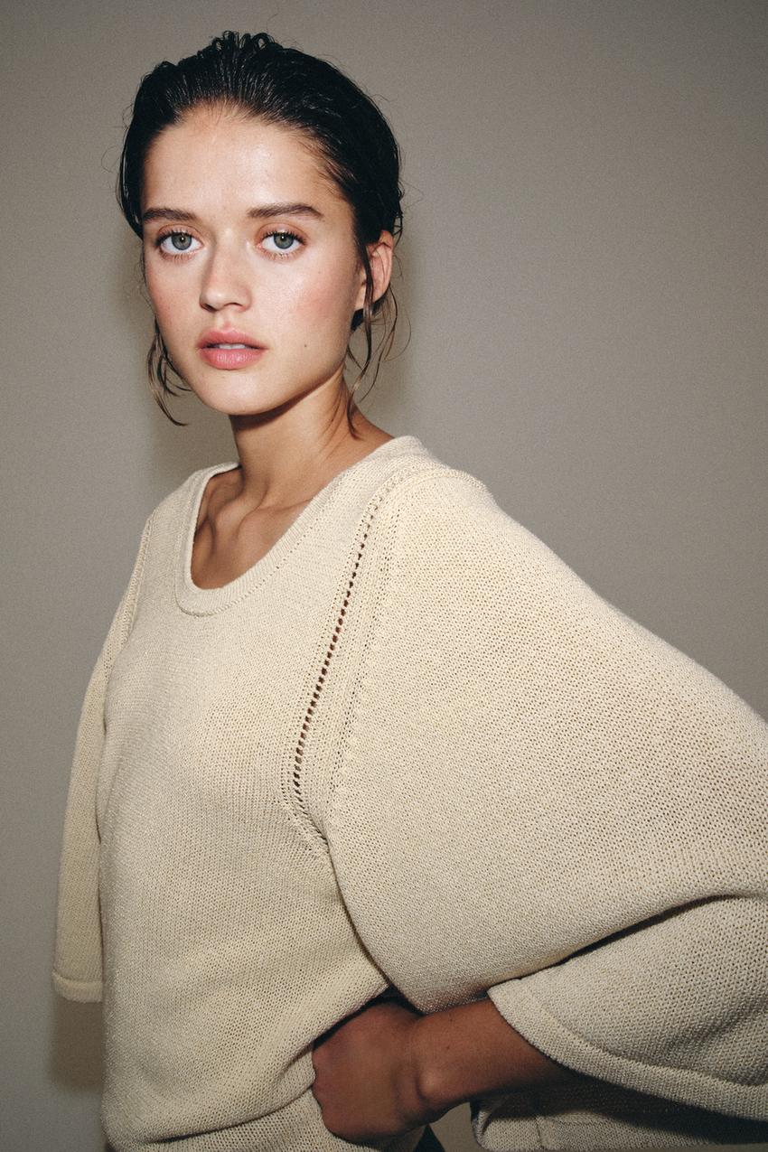 Pull oversize en maille