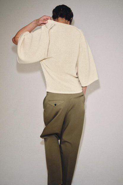 Pull oversize en maille