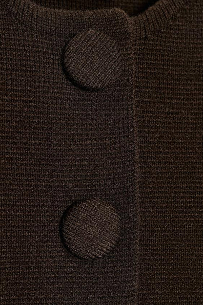 Veste courte en maille