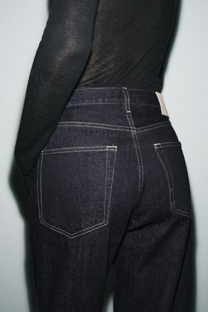 Jean ZW Collection baggy taille mi-haute