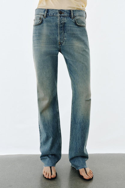 Jean ZW slim taille mi-haute