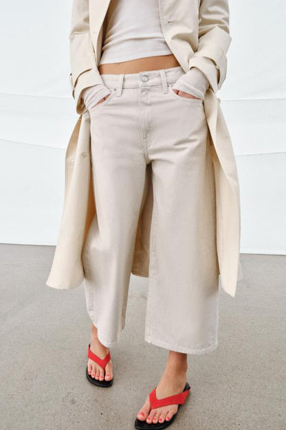 Jean ZW Collection culotte taille mi-haute