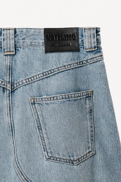 Jupe midi en denim Willy Chavarria x Zara