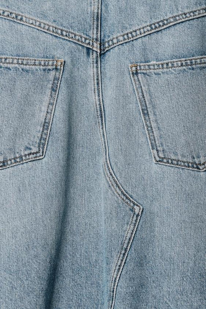 Jupe midi en denim Willy Chavarria x Zara