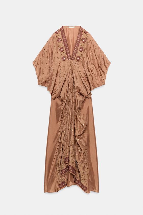 Robe brodée à perles ZW Collection Édition limitée