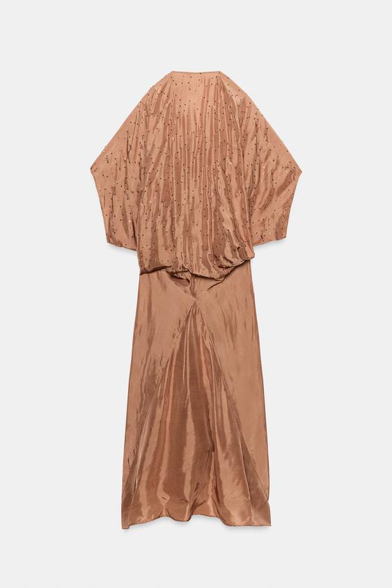 Robe brodée à perles ZW Collection Édition limitée