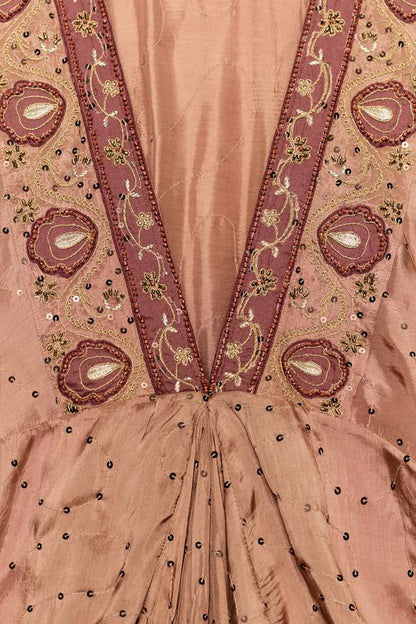 Robe brodée à perles ZW Collection Édition limitée