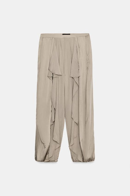 Pantalon bouffant à volants ZW Collection