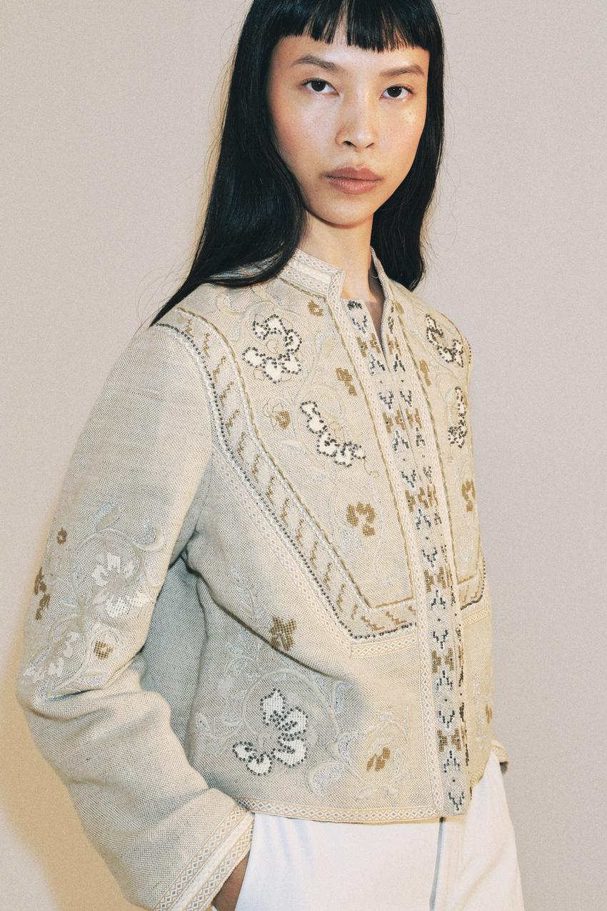 Veste brodée ZW Collection