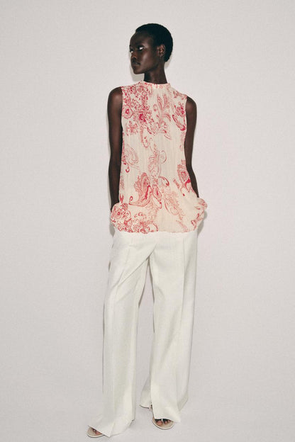 Top imprimé ZW Collection
