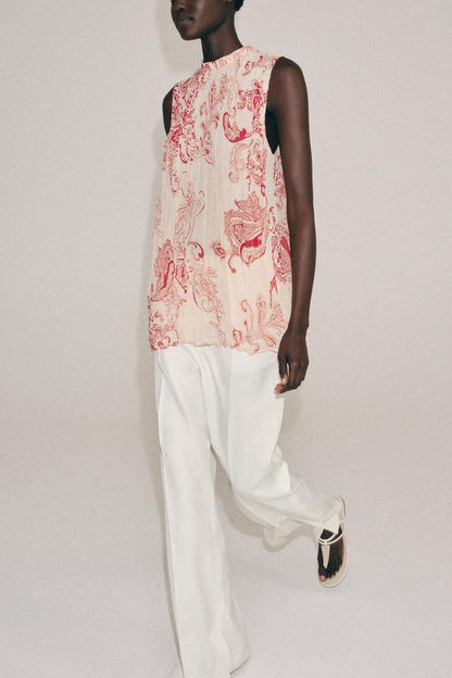 Top imprimé ZW Collection