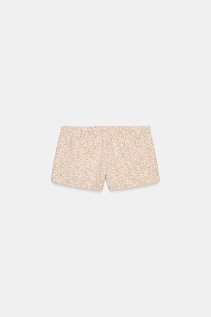 Short à fleurs