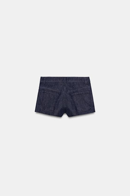 Short en denim TRF taille mi-haute