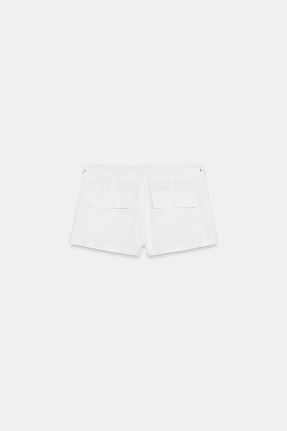 Short à poches à cordons
