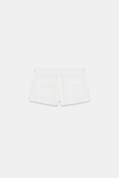 Short à poches à cordons