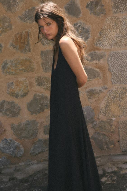 Robe longue lyocell