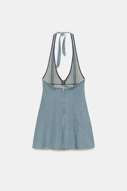 Robe mini dos-nu