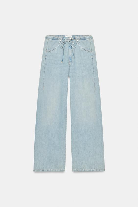 Jean fluide en denim TRF