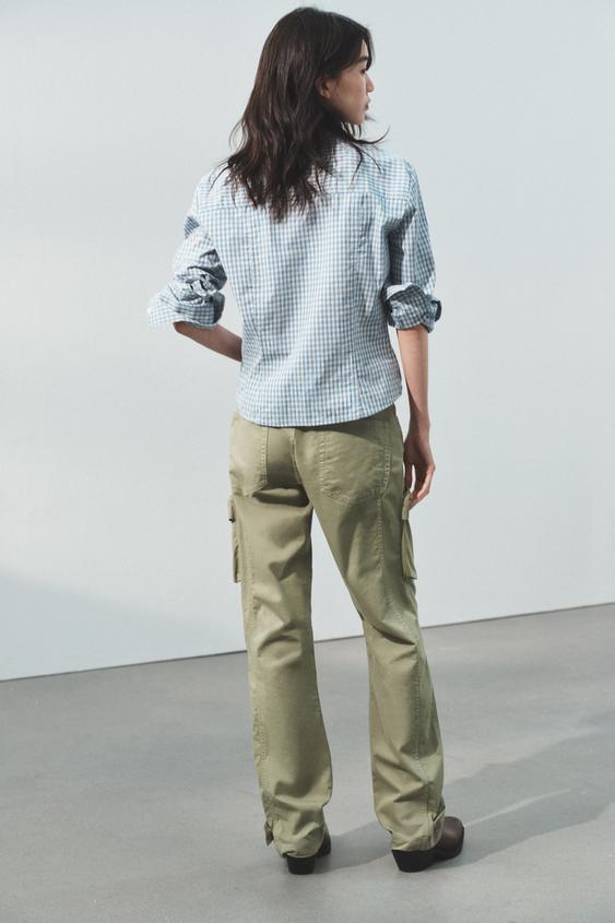 Pantalon droit cargo