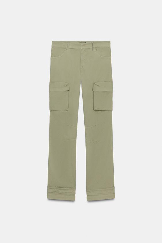 Pantalon droit cargo