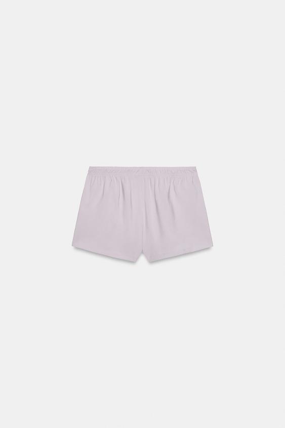 Short fluide à boutons