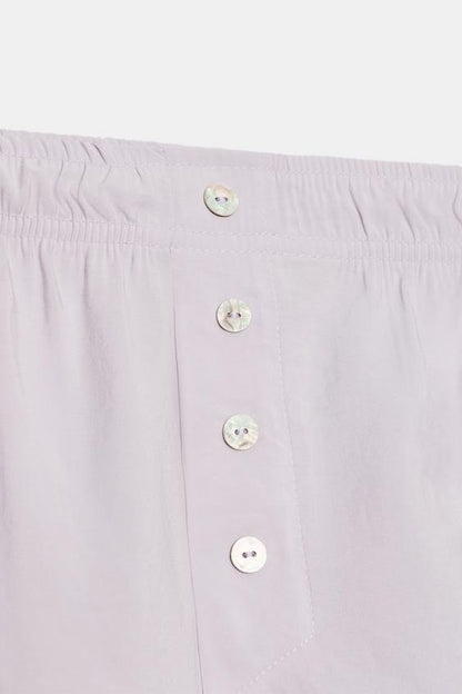 Short fluide à boutons