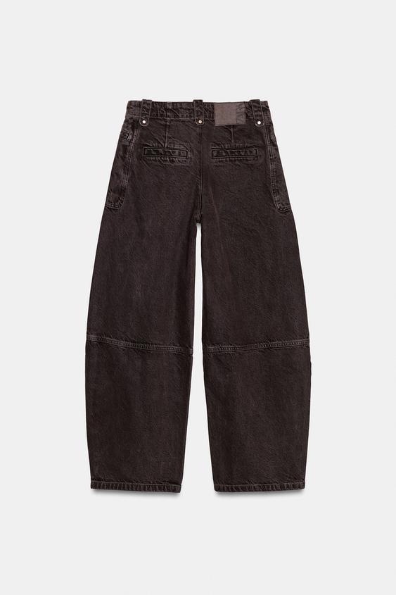 Jean cargo Z1975 coupe barrel, taille mi-haute