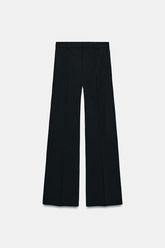 Pantalon à jambe large taille haute ZW Collection