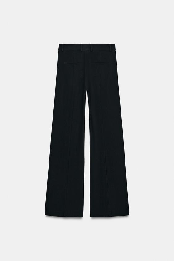Pantalon à jambe large taille haute ZW Collection