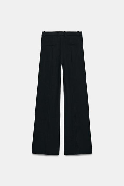 Pantalon à jambe large taille haute ZW Collection