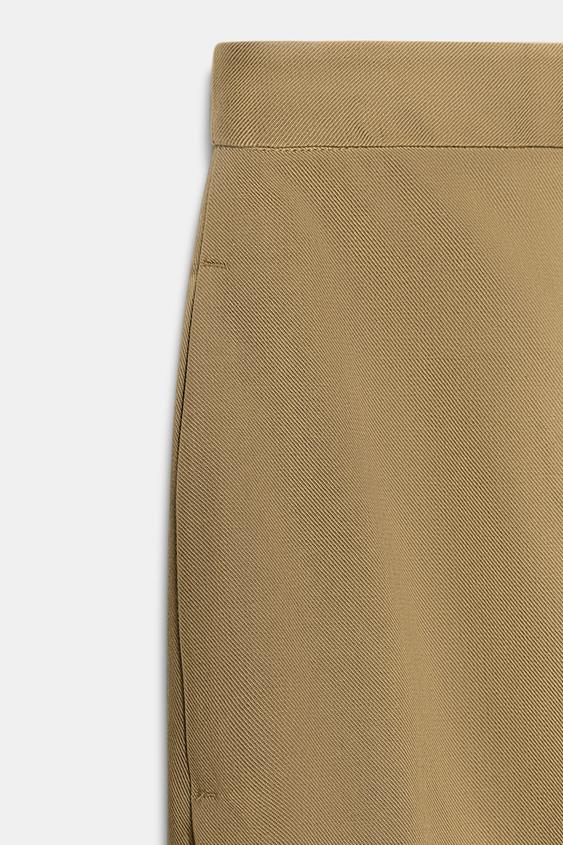 Pantalon à plis sur le devant ZW Collection
