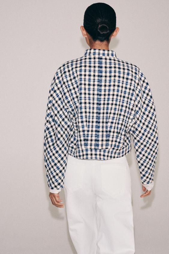 Veste à carreaux ZW Collection