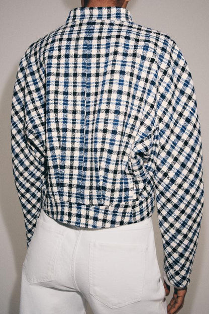 Veste à carreaux ZW Collection