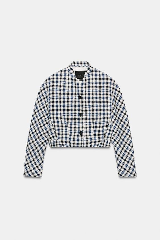 Veste à carreaux ZW Collection