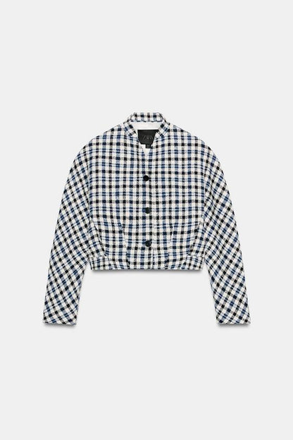 Veste à carreaux ZW Collection