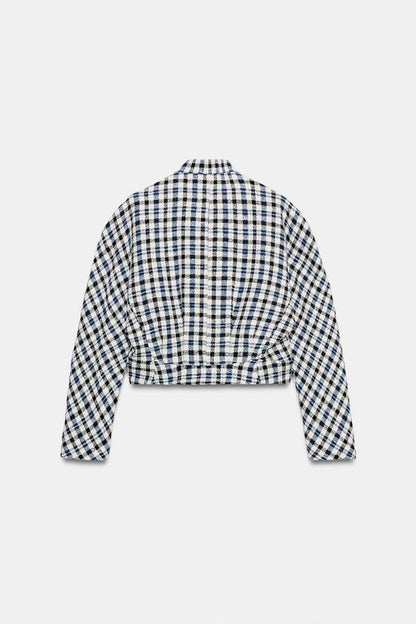 Veste à carreaux ZW Collection