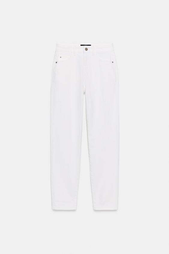 Jean Z1975 coupe mom taille haute