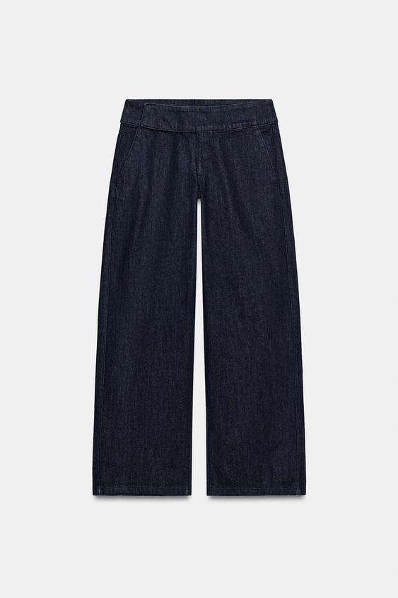 Jean Z1975 à jambe large taille basse