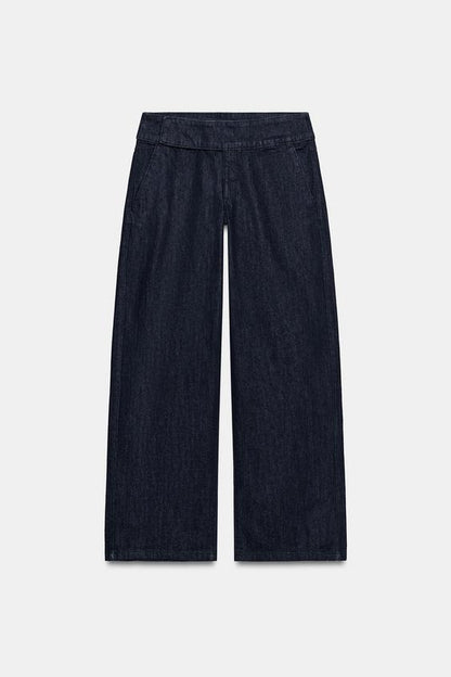 Jean Z1975 à jambe large taille basse