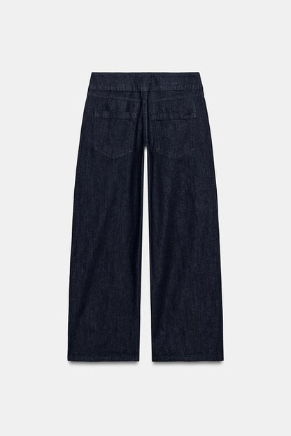 Jean Z1975 à jambe large taille basse