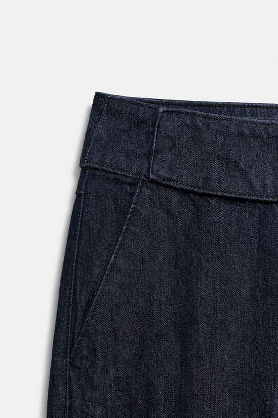 Jean Z1975 à jambe large taille basse