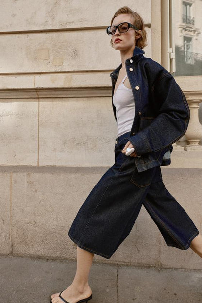 Bermuda Z1975 long en denim