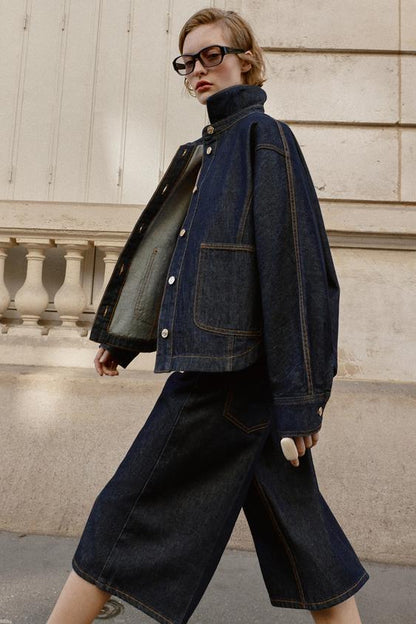 Bermuda Z1975 long en denim