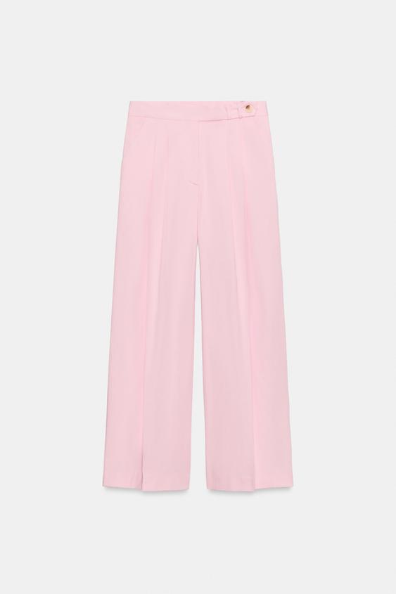 Pantalon large à pinces
