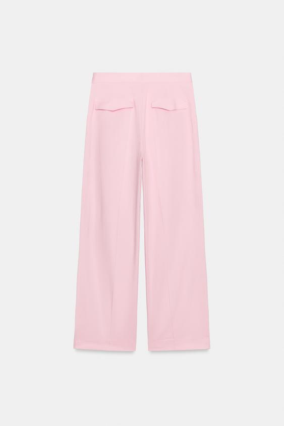 Pantalon large à pinces